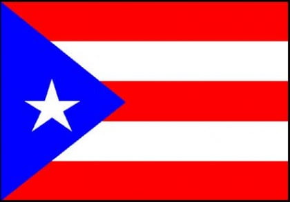 Bandera De Puerto Rico. la andera de Puerto Rico