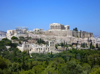 La Acrópolis en Atenas