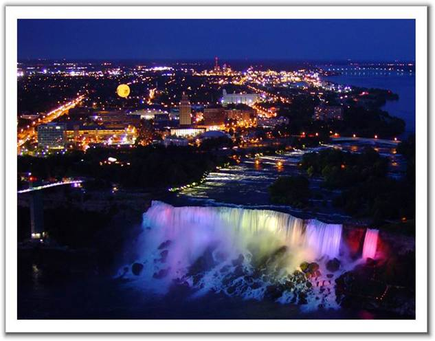 Nocturno de las Cataratas del Niagara